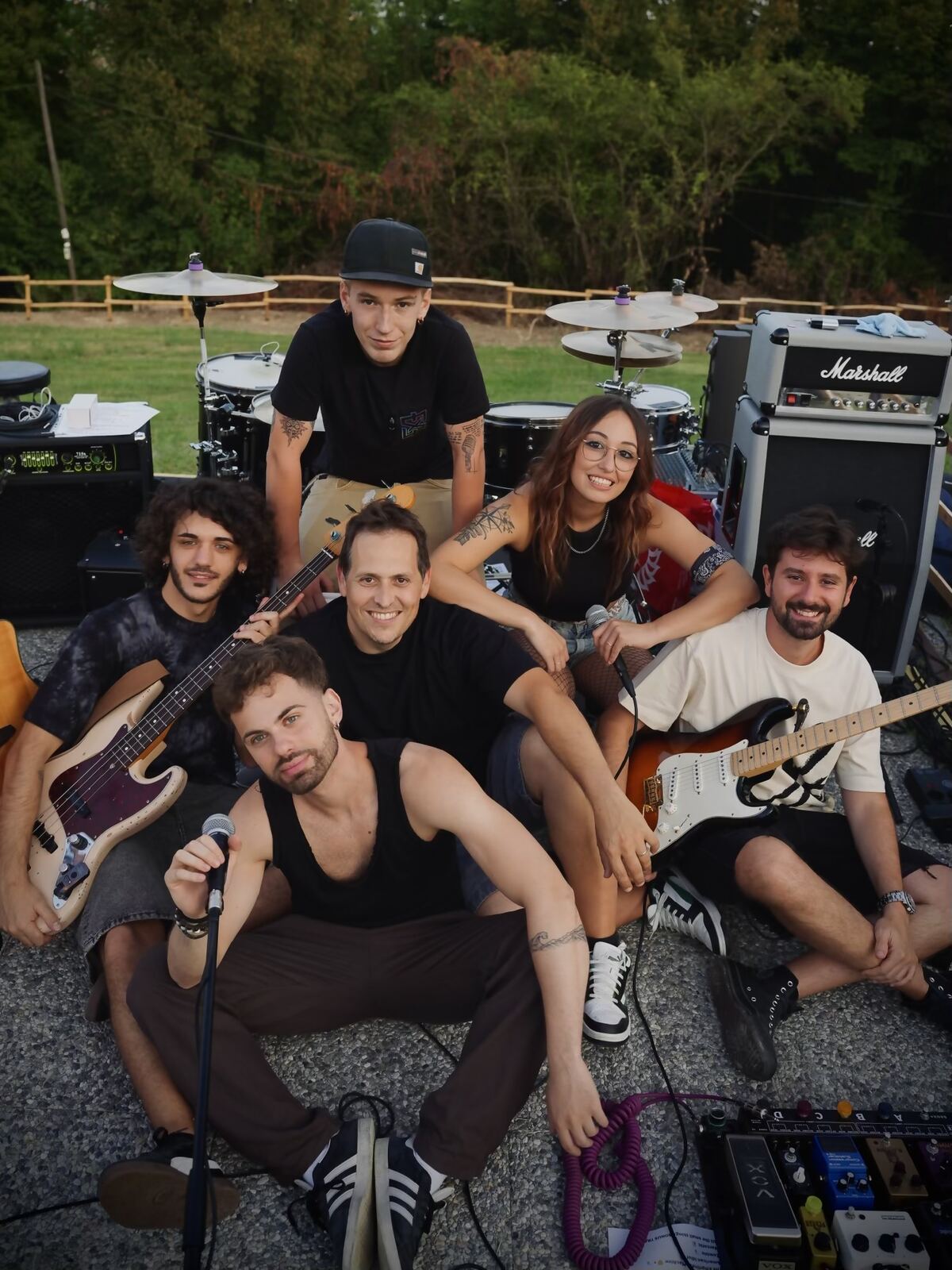 NOĒMA — la band al completo
